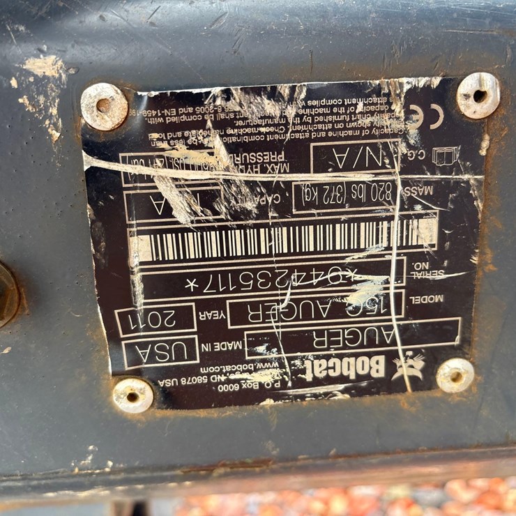 Bobcat Post Hole Digger