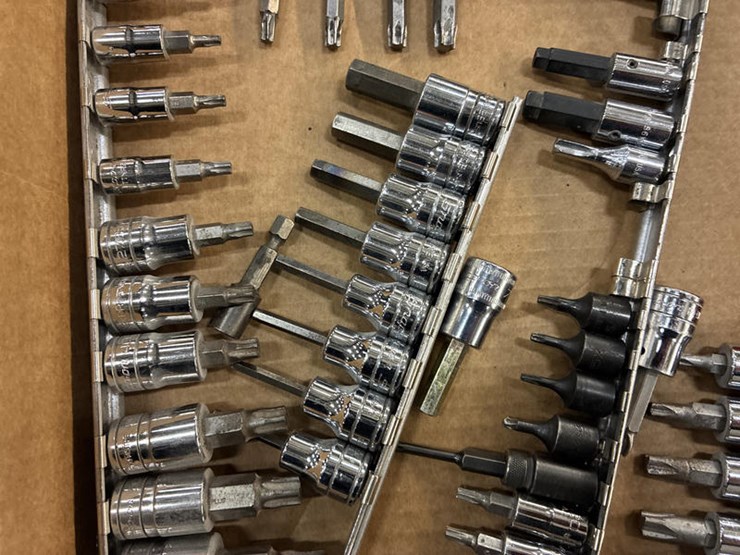 #115294-•-assortment-snap-on-1/4"-drive-torks-&-allen-image-2