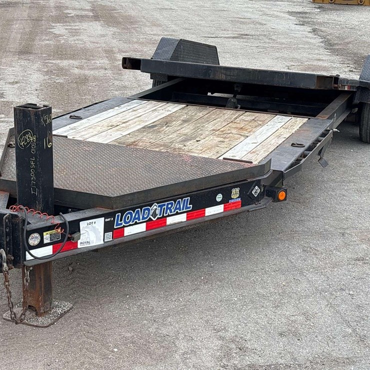 2017 Load Trail 3.5 Ton T/A Equipment Tilt Trailer