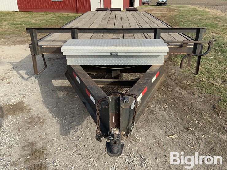 2006-heartland-25'-t/a-bumper-pull-deckover-flatbed-trailer-image-2