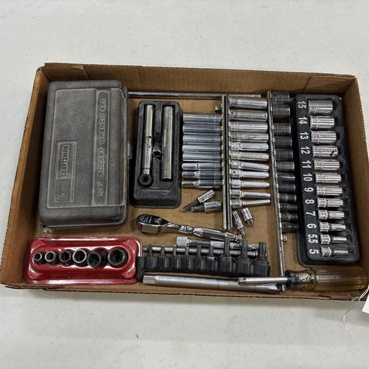 #115318 • 1/4" DRIVE SOCKETS METRIC SNAP ON & CRAFTSMAN