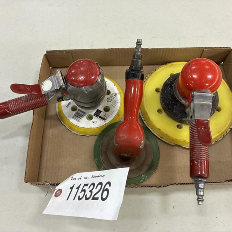 #115326 • BOX OF AIR SANDERS