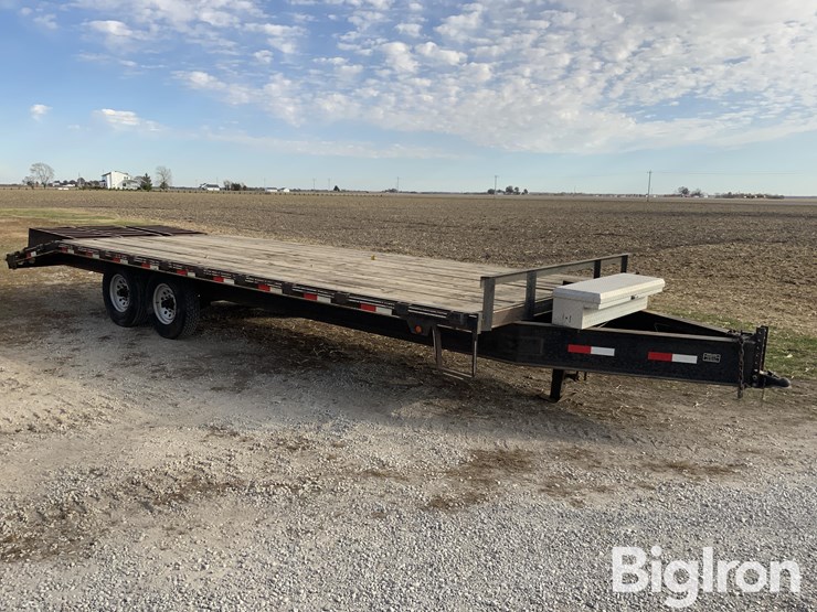 2006-heartland-25'-t/a-bumper-pull-deckover-flatbed-trailer-image-3