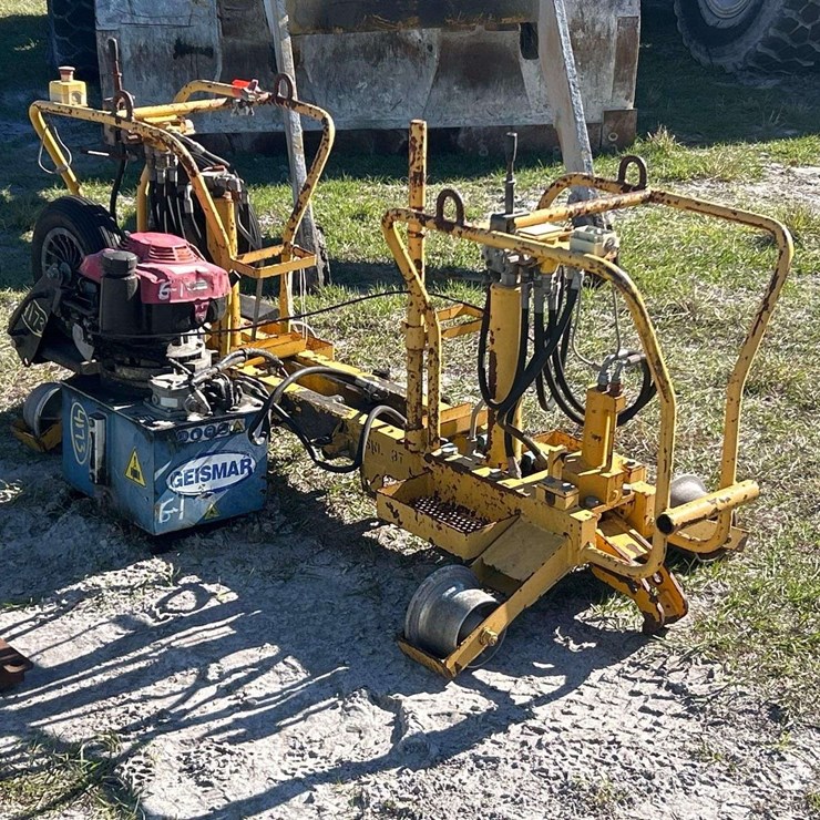 Railroad Maintenance Machine