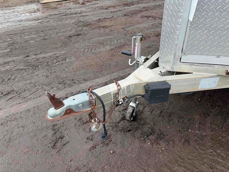 1988-rance-aluminum-deck-over-snowmobile-trailer-image-9