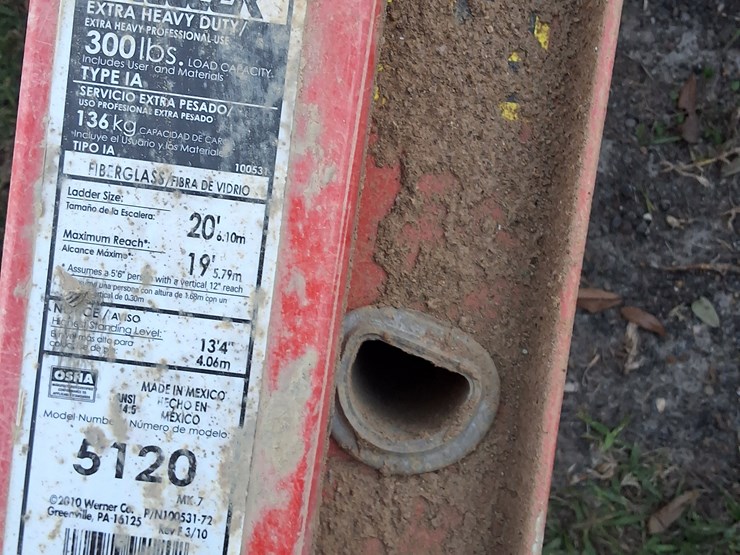 #327-•-lot-of-2-keller-extension-ladders-image-2