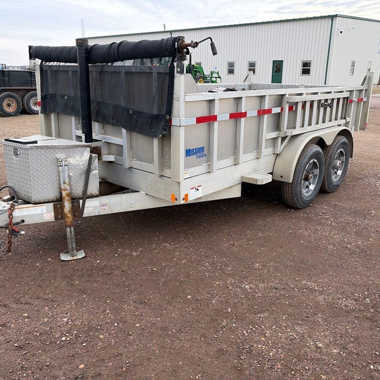 2020 Mission Alcom MODP Dump Trailer