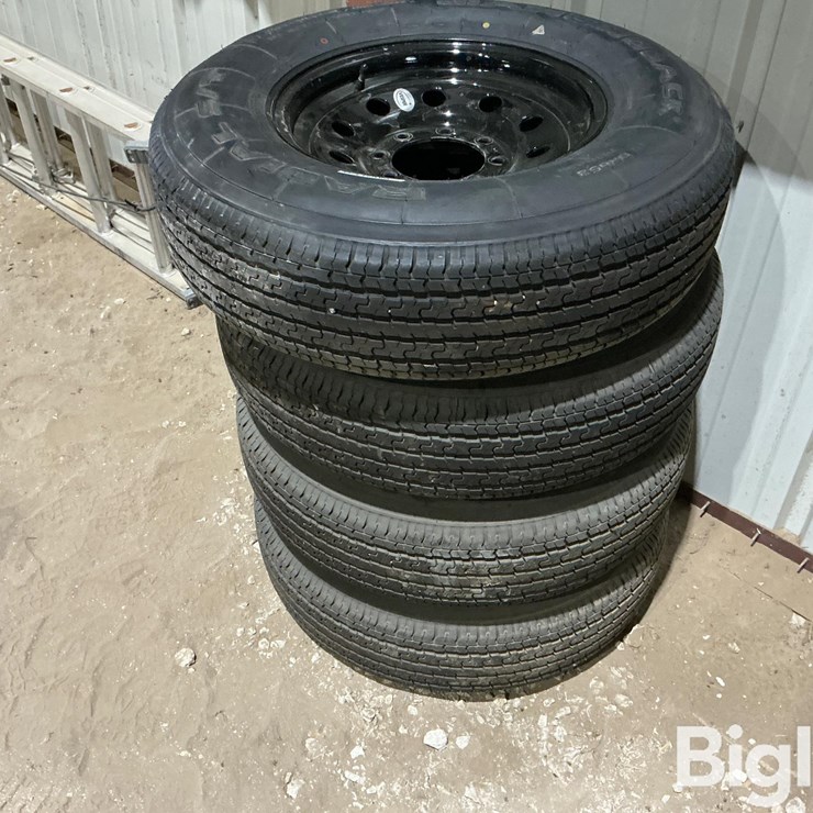 2023 ST235/80R16 Tires & Rims For Strobel Seed Tender