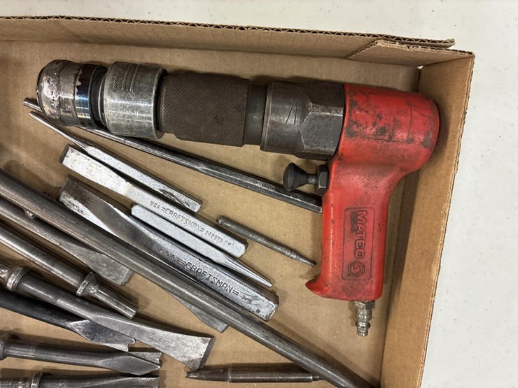 #115298-•-matco-air-hammer-w/bits-image-4