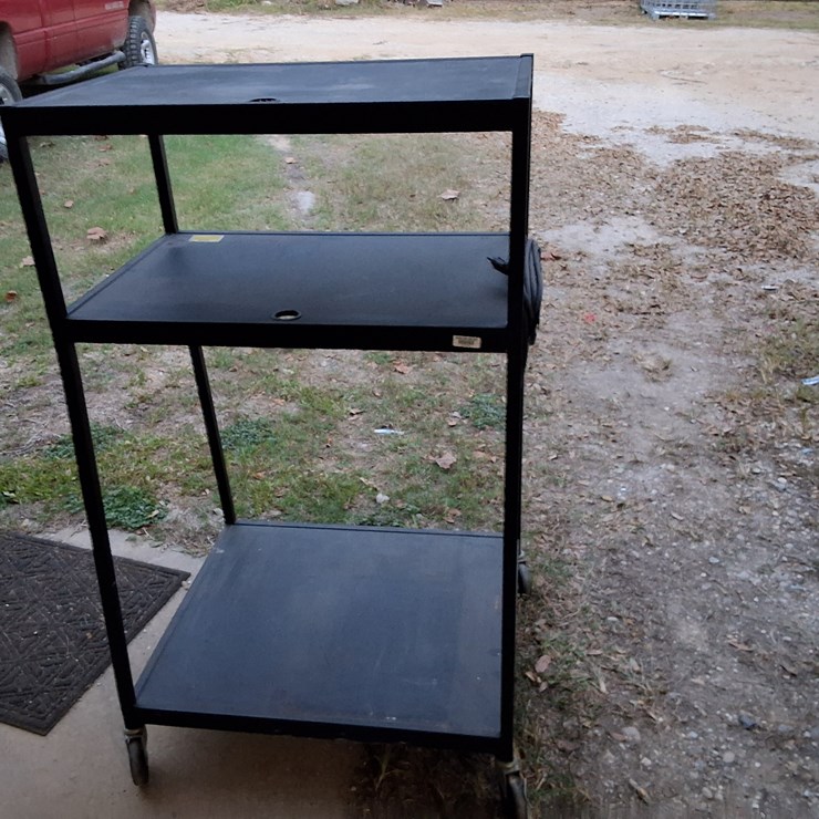 #350 • ROLLING CART WITH SURGE PROTECTOR