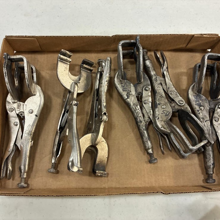 #115320 • ASSORTED BOX OF VICE GRIPS