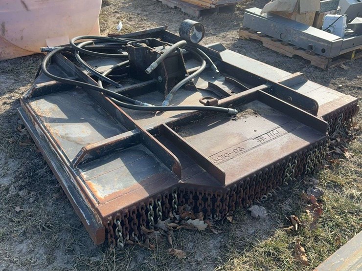 6ft-skid-steer-brush-cutter,-needs-tlc-image-1