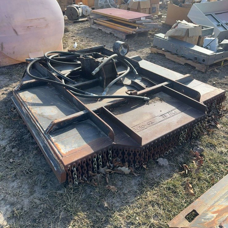 6ft Skid Steer Brush Cutter, needs tlc
