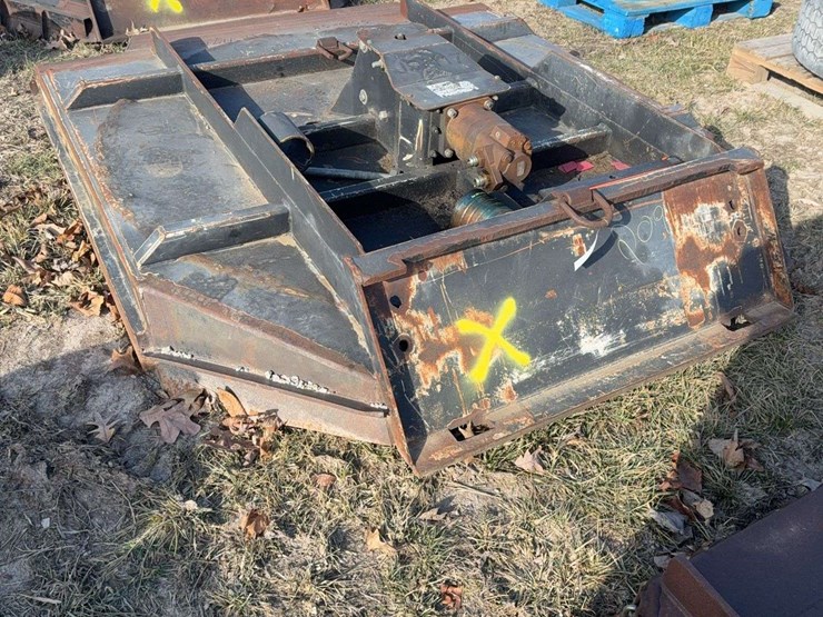 6ft-skid-steer-brush-cutter,-needs-tlc-image-1