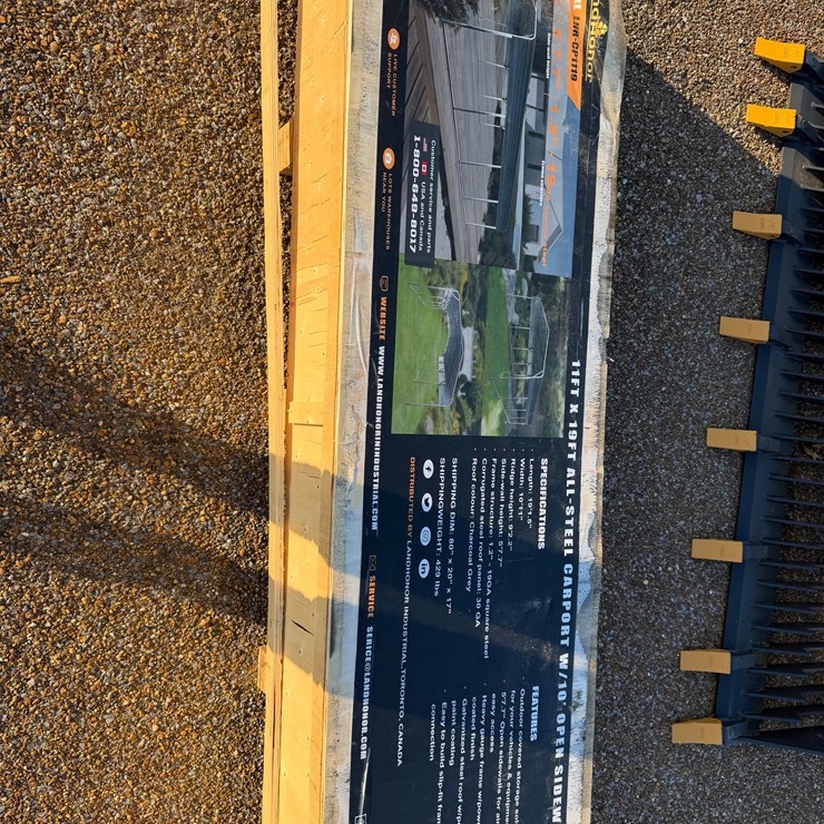 #7871 • 11' X 19' X 10' Carport