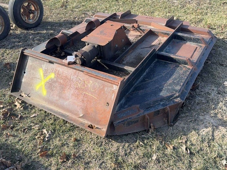 6ft-skid-steer-brush-cutter,-needs-tlc-image-1