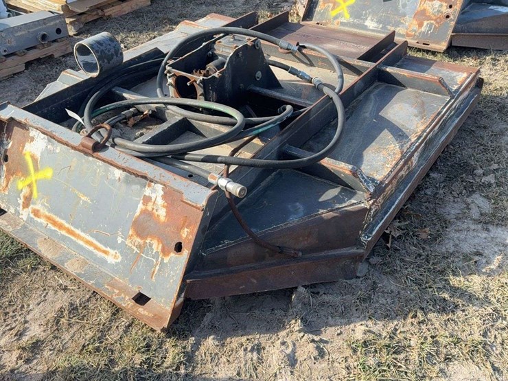 6ft-skid-steer-brush-cutter,-needs-tlc-image-2