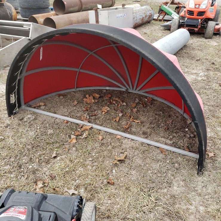 72'' Red Awning