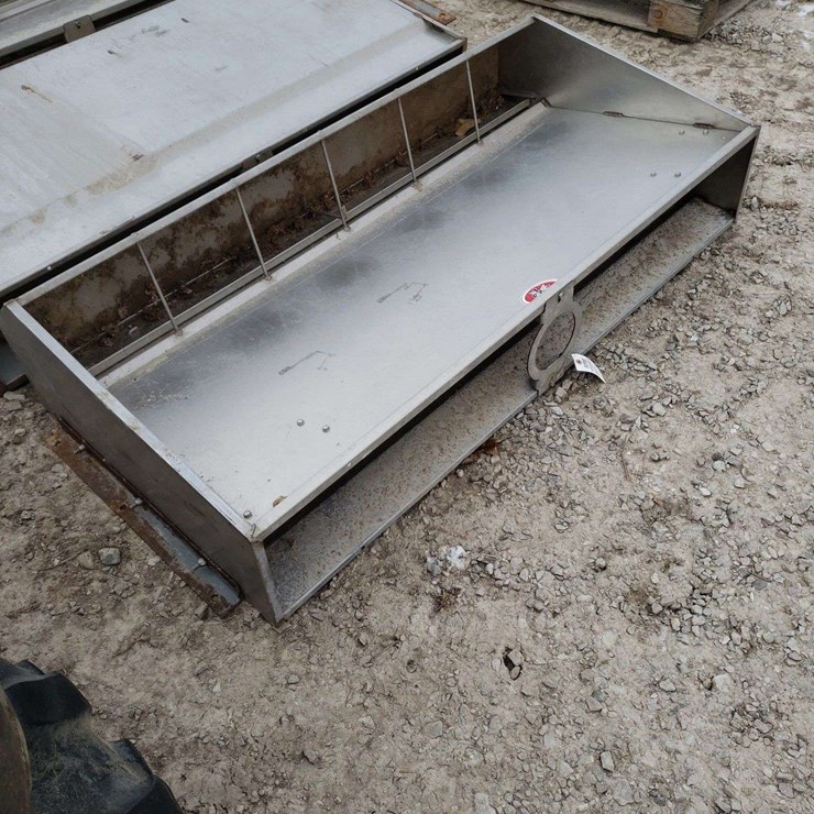 Stainless Steel Single Side Hog Feeder
