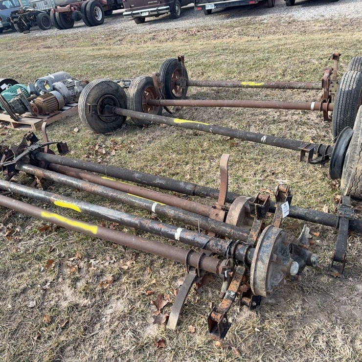 8 Trailer Axles