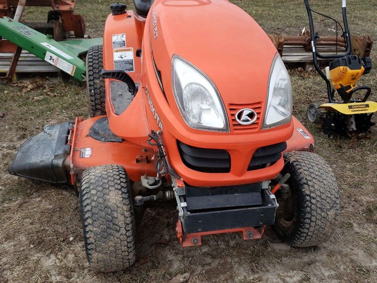 kubota-diesel-4wd-lawn-mower,-720-hours,-runs,-hook-needs-work,-gr2120-image-2