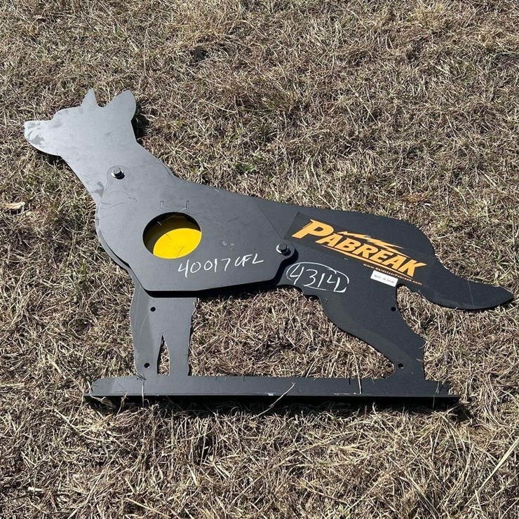2025 Pabreak Wolf Silhouette Shooting Target