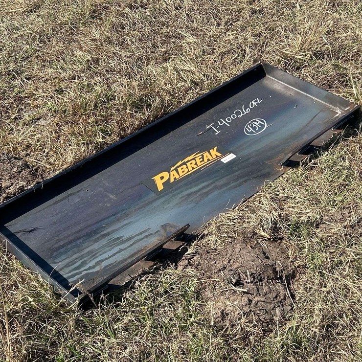 2025 Pabreak Quick Attach Mount Plate Skid Steer Attachment