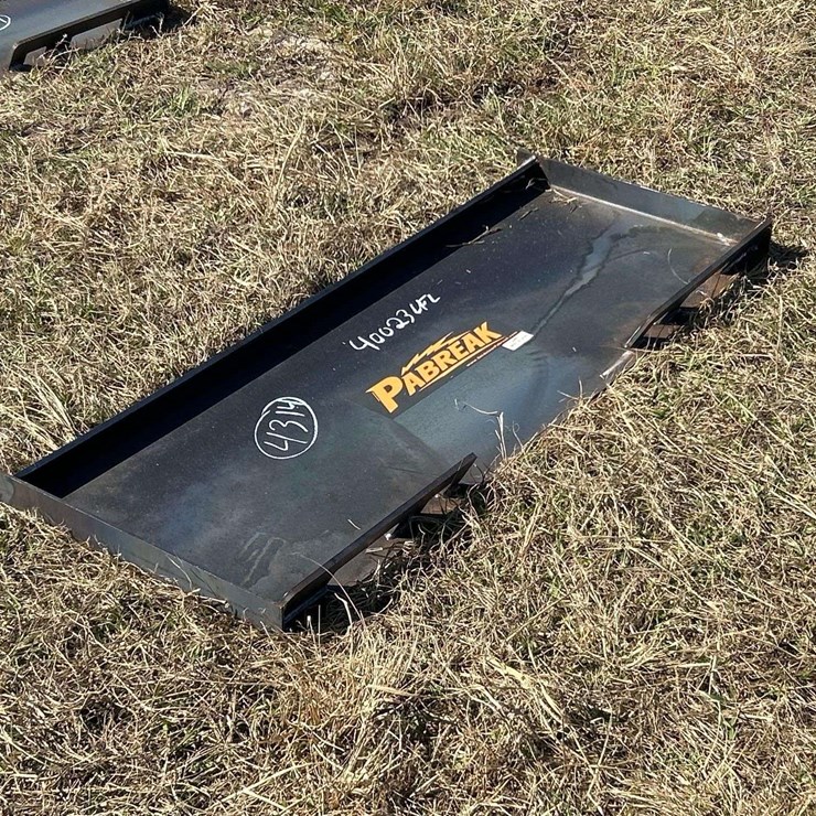 2025 Pabreak Quick Attach Mount Plate Skid Steer Attachment