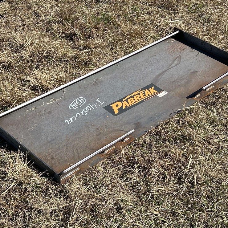 2025 Pabreak Quick Attach Mount Plate Skid Steer Attachment
