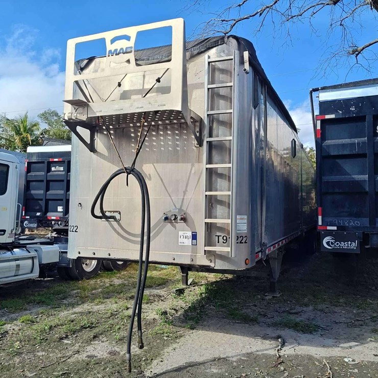 2022 Mac Trailers T/A Walking Floor Trailer