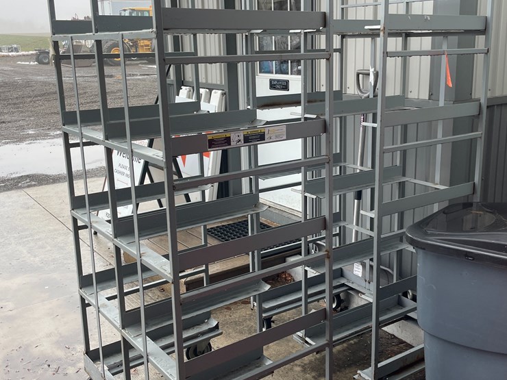 #1303-•-(2)-steel-warehouse-racks-image-1