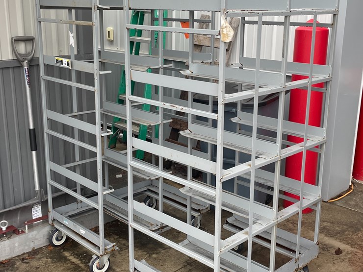 #1303-•-(2)-steel-warehouse-racks-image-2