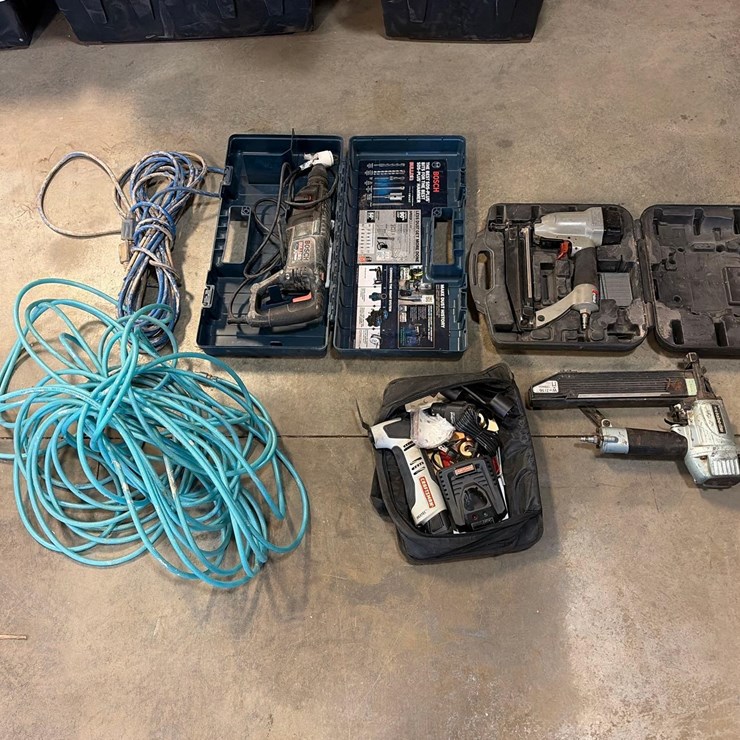 Assortment of Air & Power Tools