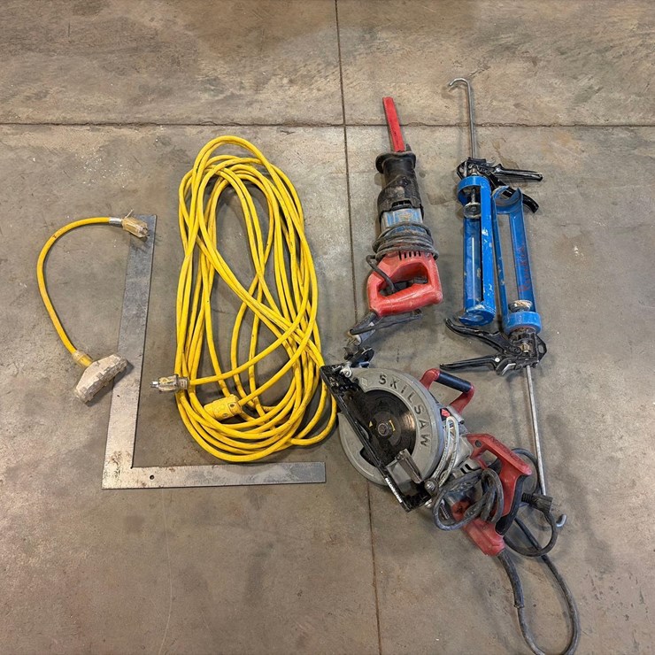 Skilsaw Circular Saw and Milwaukee Sawzall