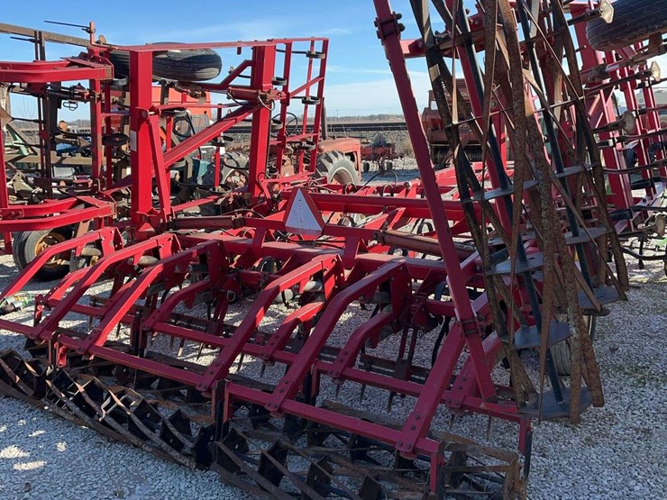 24ft-kongskilde-s-tine-field-cultivator,-double-rolling-basket-image-4