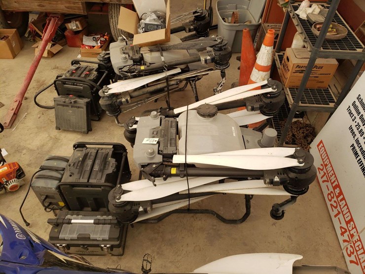 2024-djit-40-spray-drone,-3-batteries,-1-charger,-battery-cooling-unit,-with-remote-controller,-field-ready,-7,000-acres,-questions-call--618-292-8032-image-2