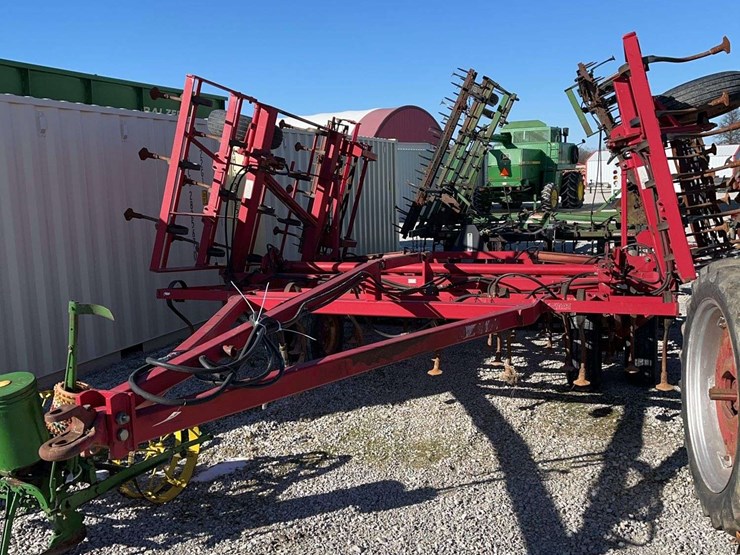 24ft-kongskilde-s-tine-field-cultivator,-double-rolling-basket-image-1