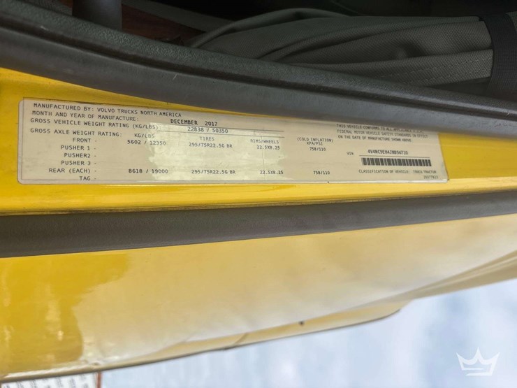 2018-volvo-vnl-760-t/a-sleeper-cab-truck-tractor-image-5