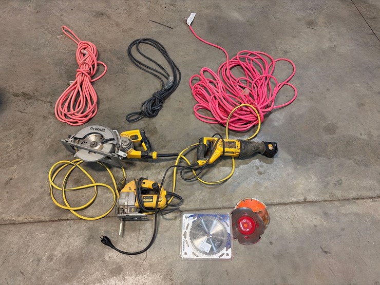 assortment-of-dewalt-hand-tools-and-extension-cords-image-1