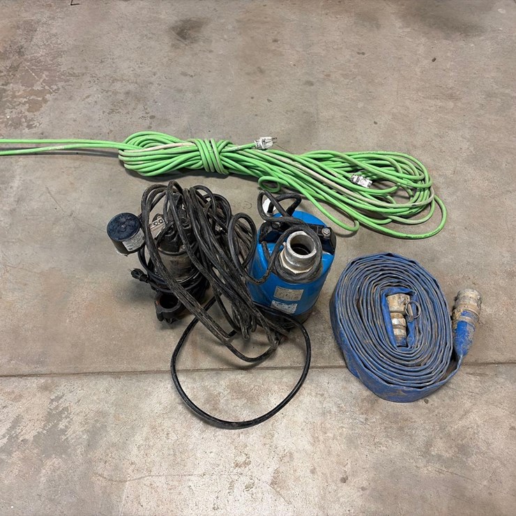 Sump Pumps and Hose