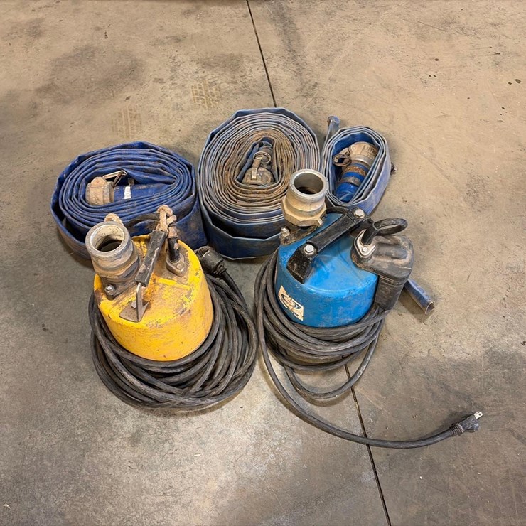 Assortment of Sump Pumps
