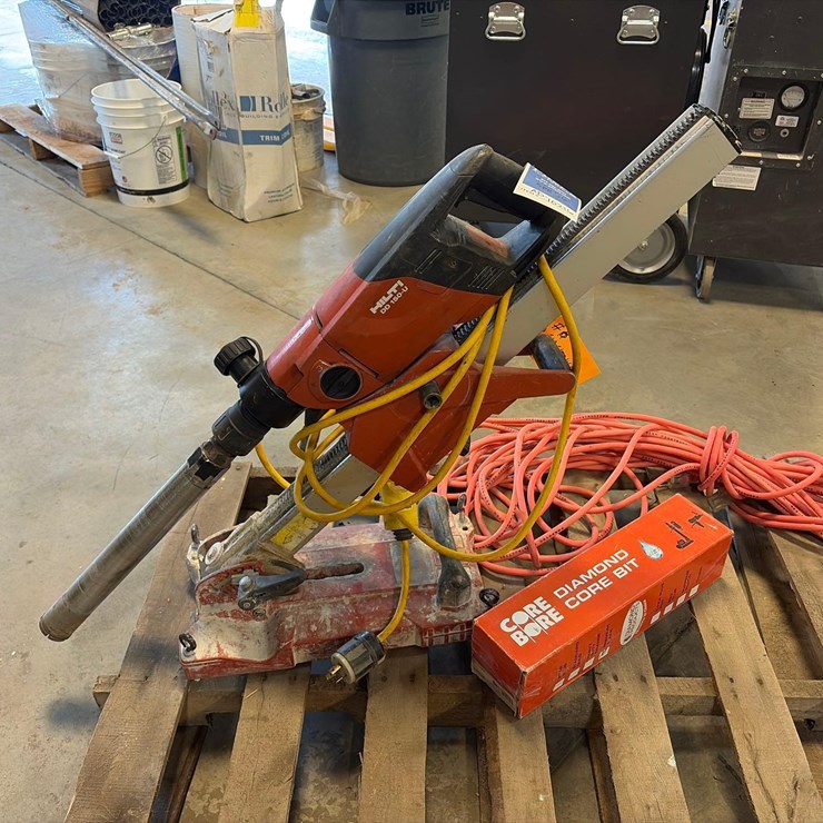 HILTI DD 150-U Core Drill and Diamond Core Bit