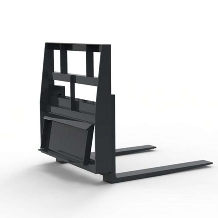 Unused Mini Skid Steer Pallet Fork Attachment