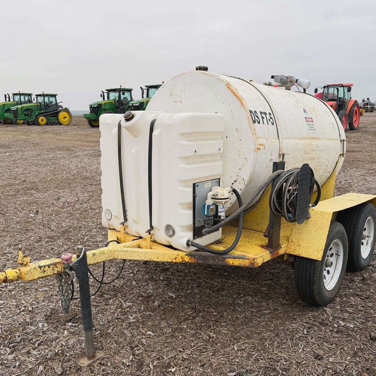 HOMEMADE FUEL TRAILER