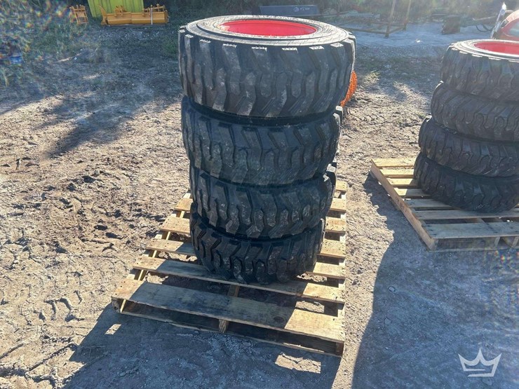 set-4---12-16.5-tires-on-wheels-for-bobcat-image-1