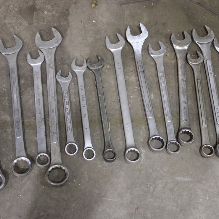 15 Various Size Wrenches