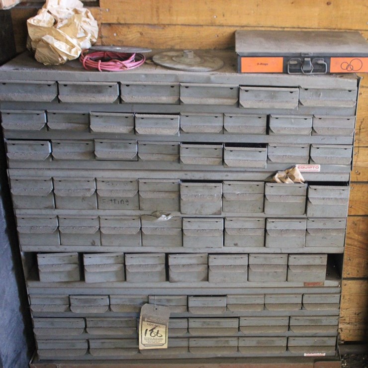 Parts Cabinet With Content