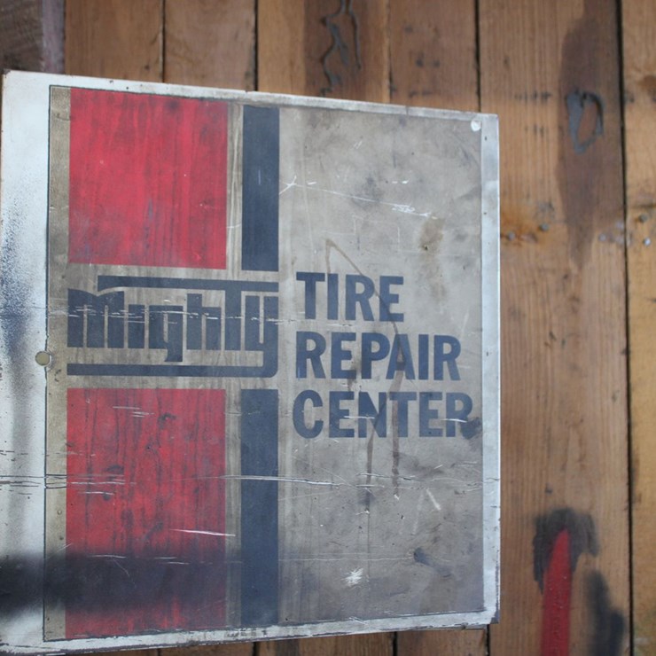 Metal Storage Cabinet With Content