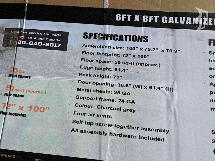 landhonor-lhr-ms0608-galvanized-apex-roof-metal-shed-image-3