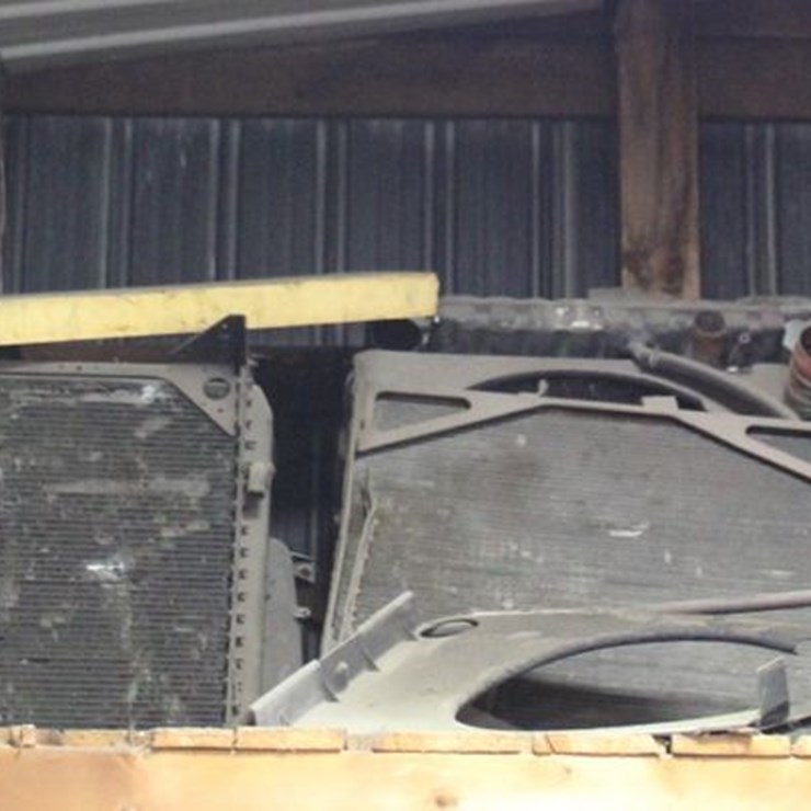 Used Radiator Cleanout